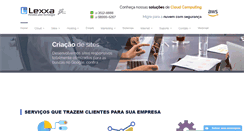 Desktop Screenshot of lexxa.com.br